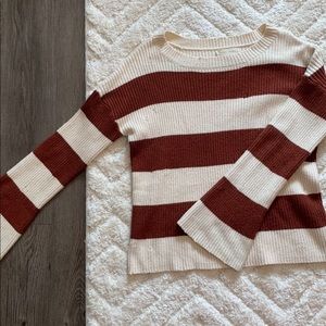 Gilded Intent striped sweater